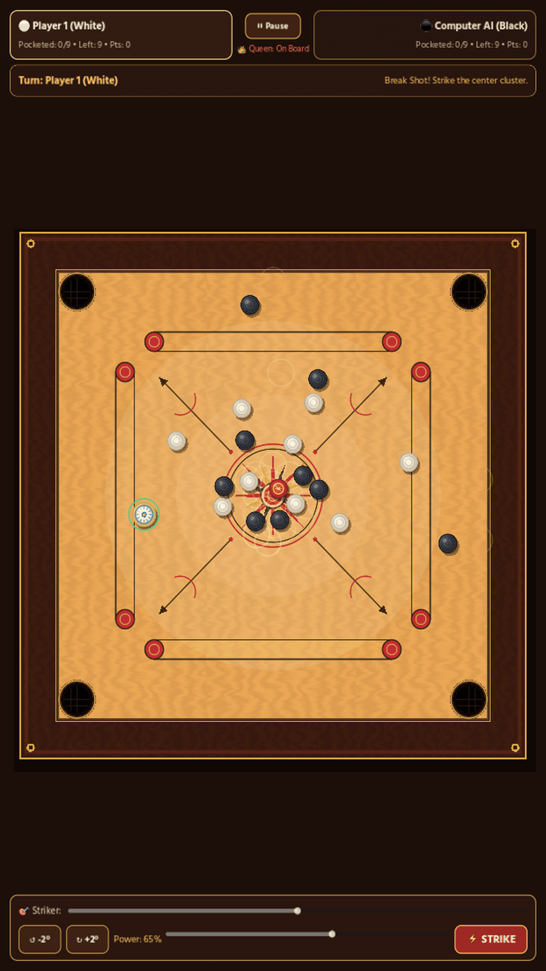 Carrom by Walletmix (ক্যারম খেলা) screenshot 4
